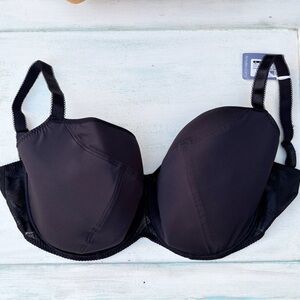 NWT Flirtelle Women Bra Emma Padded Balconette Size 38 N Black